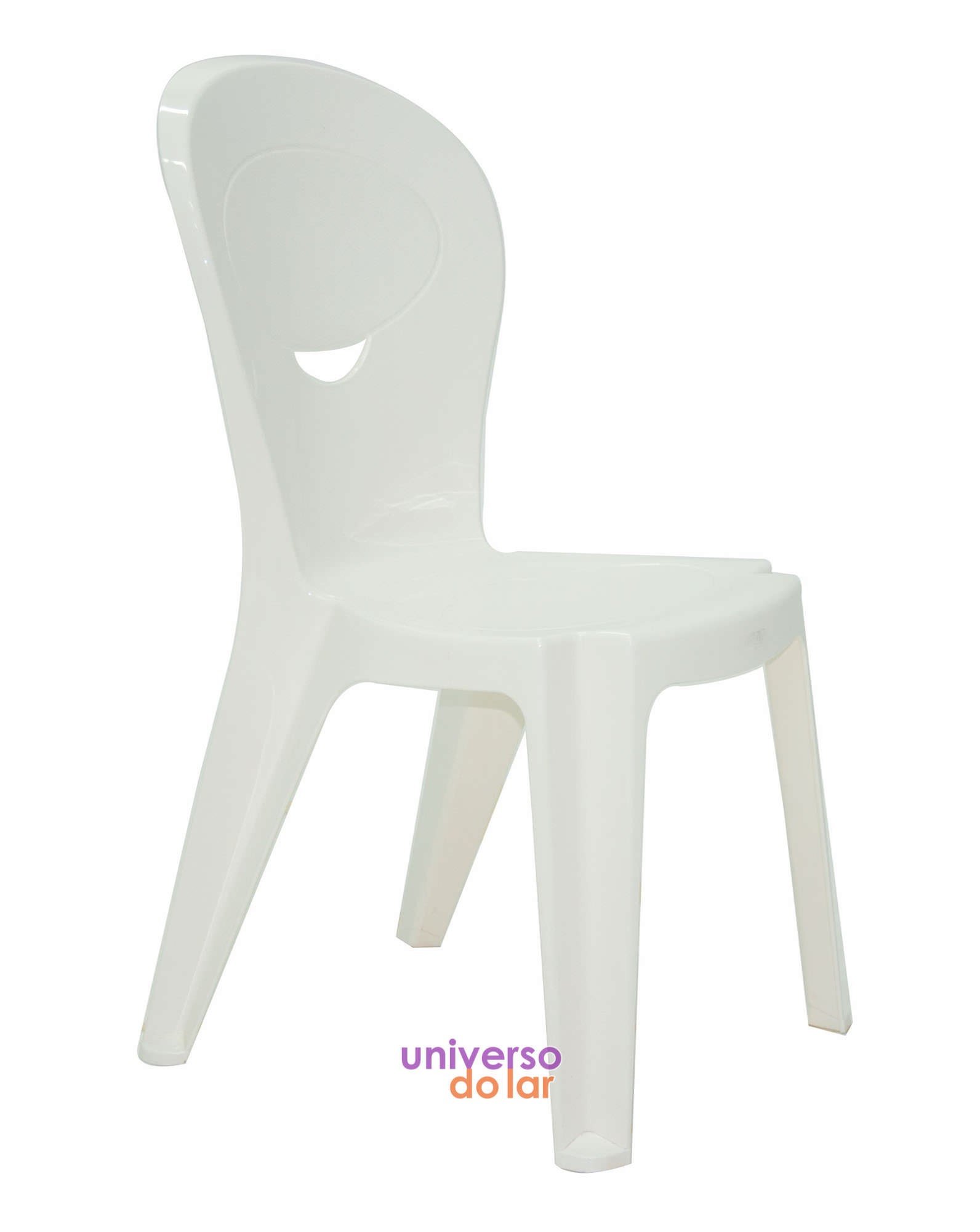 Cadeira Infantil Vice em Polipropileno - Branco
