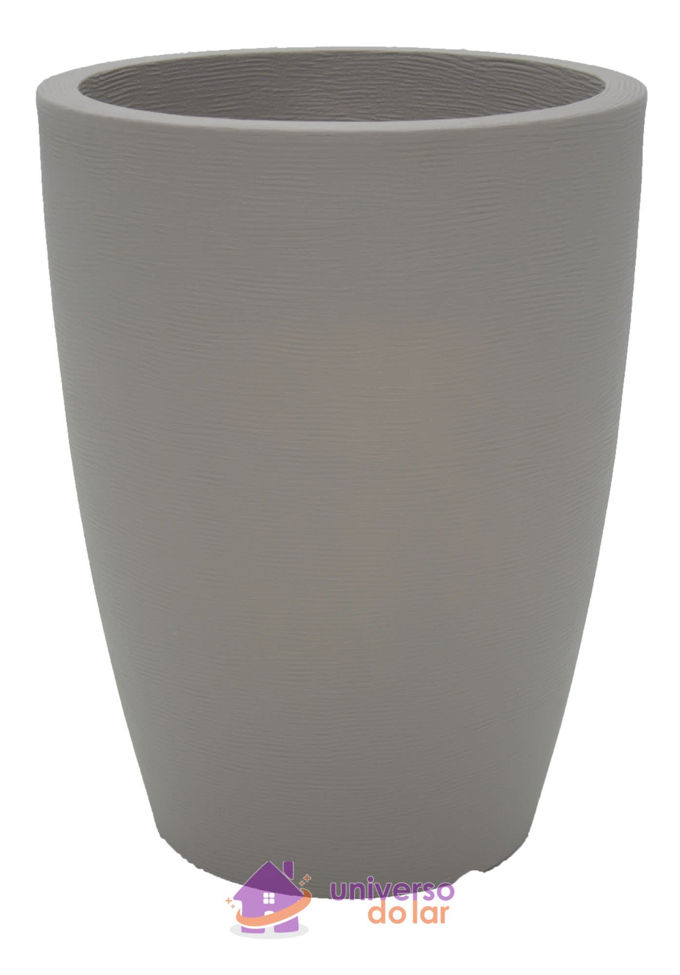 Vaso Thai em Polietileno Concreto 67 cm