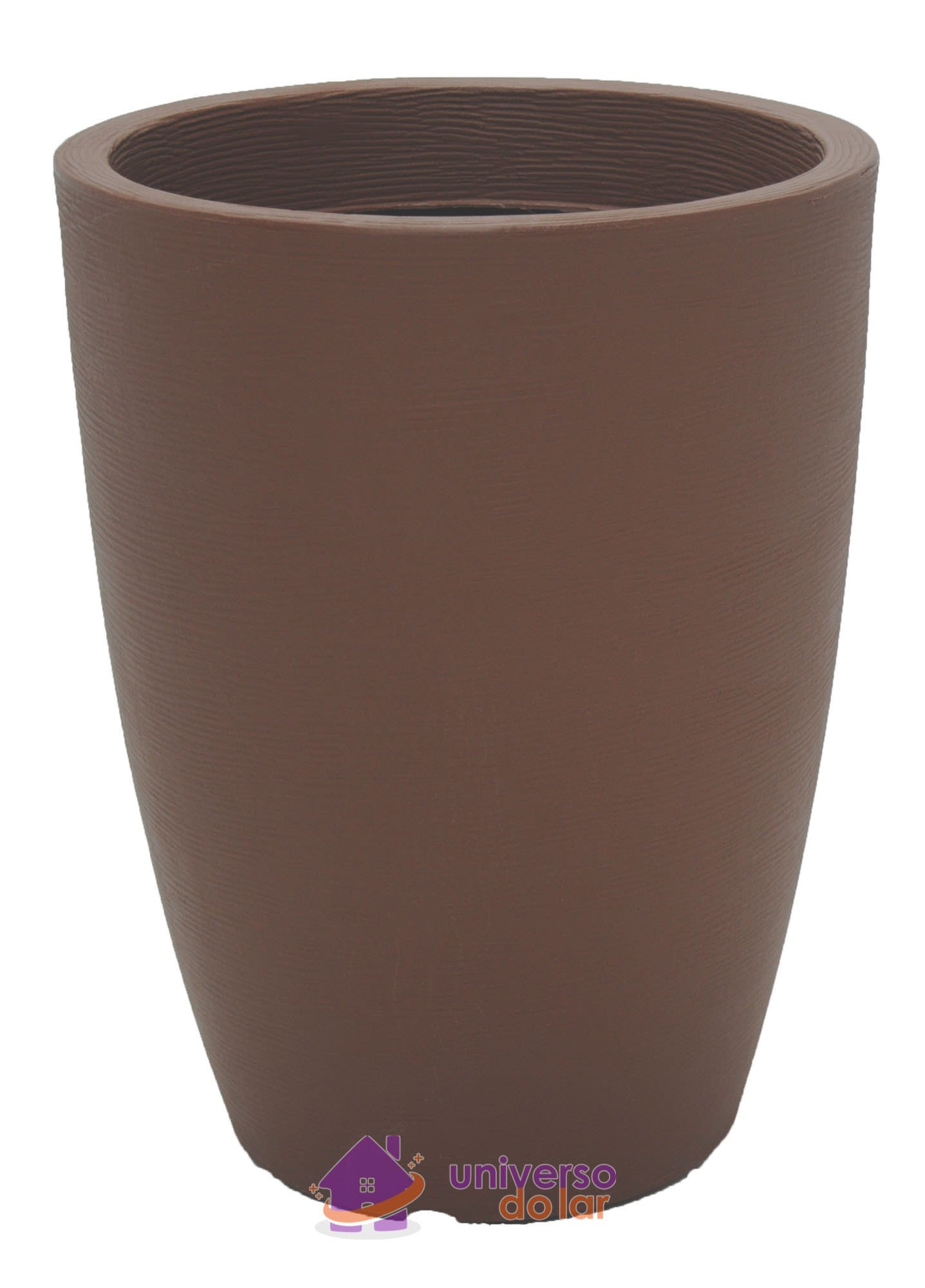 Vaso Thai Basic em Polietileno Marrom 58 cm