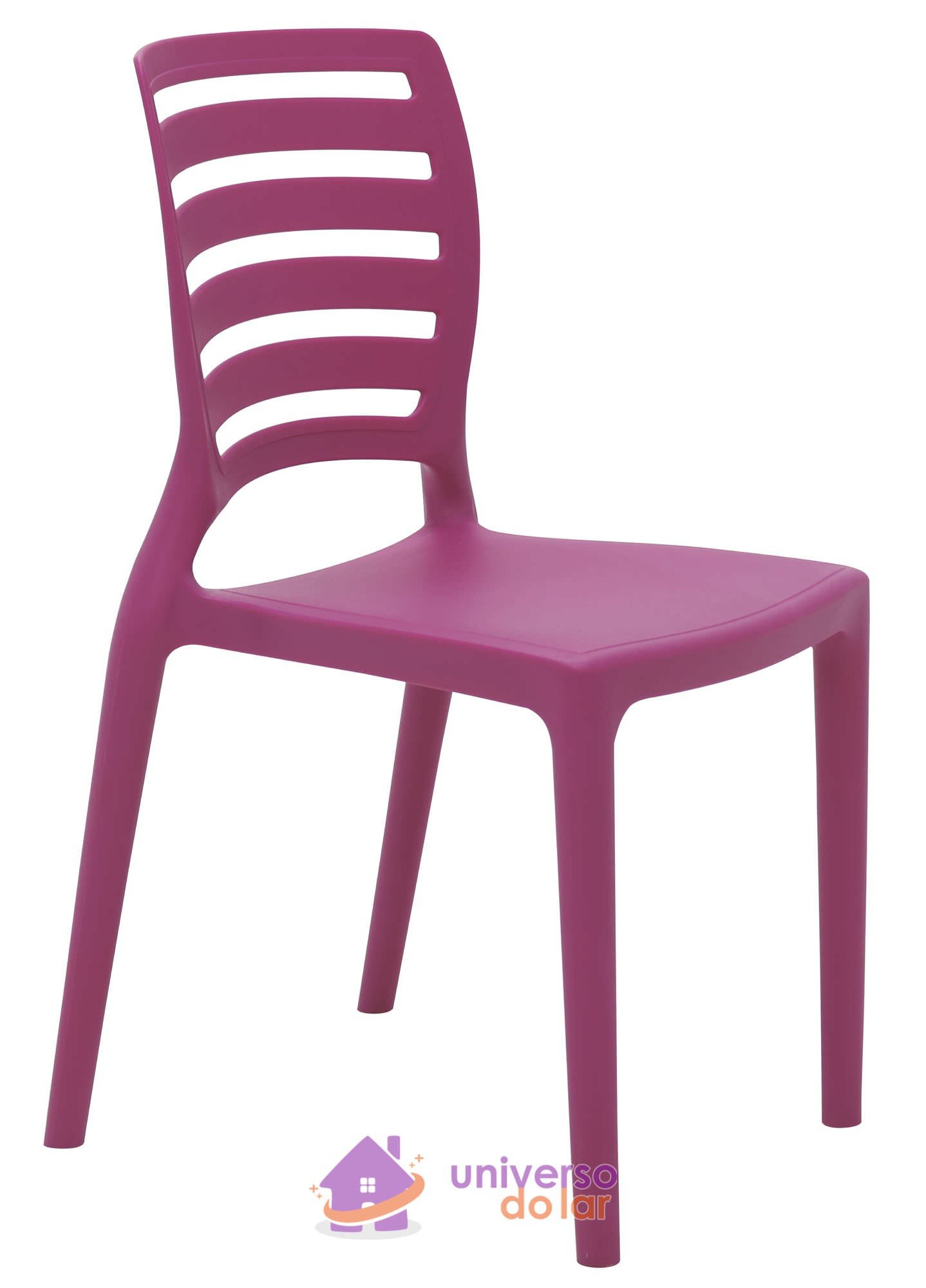 Cadeira Sofia Infantil em Polipropileno e Fibra de Vidro Rosa